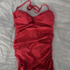 VGUC Old Navy Waist Control Shirred Swimsuit